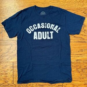 Occasional Adult Navy Blue T-Shirt